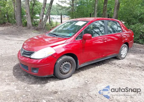 2010 Nissan Versa 1.8S из США, поврежденный, VIN 3N1BC1AP3AL458043